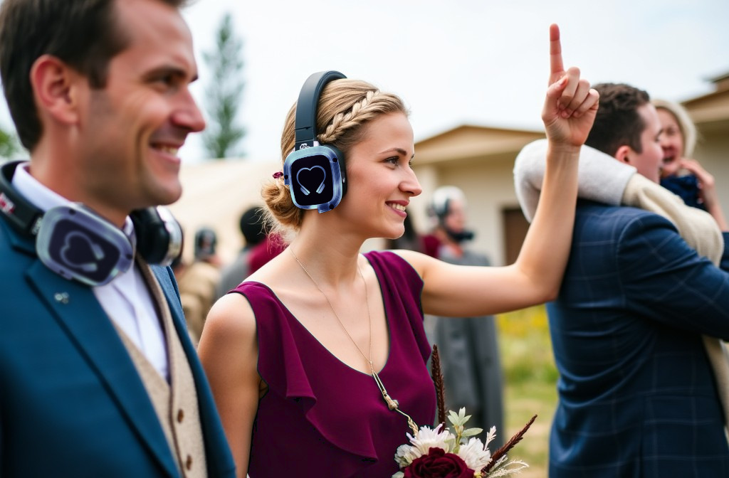 Silent Wedding - silent disco op je bruiloft trouwfeest huren