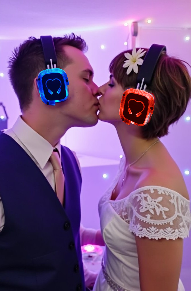 Silent Wedding - silent disco op je bruiloft trouwfeest