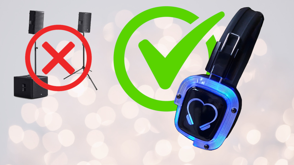 Silent Wedding - Geluid huren voor je bruiloft - silent disco